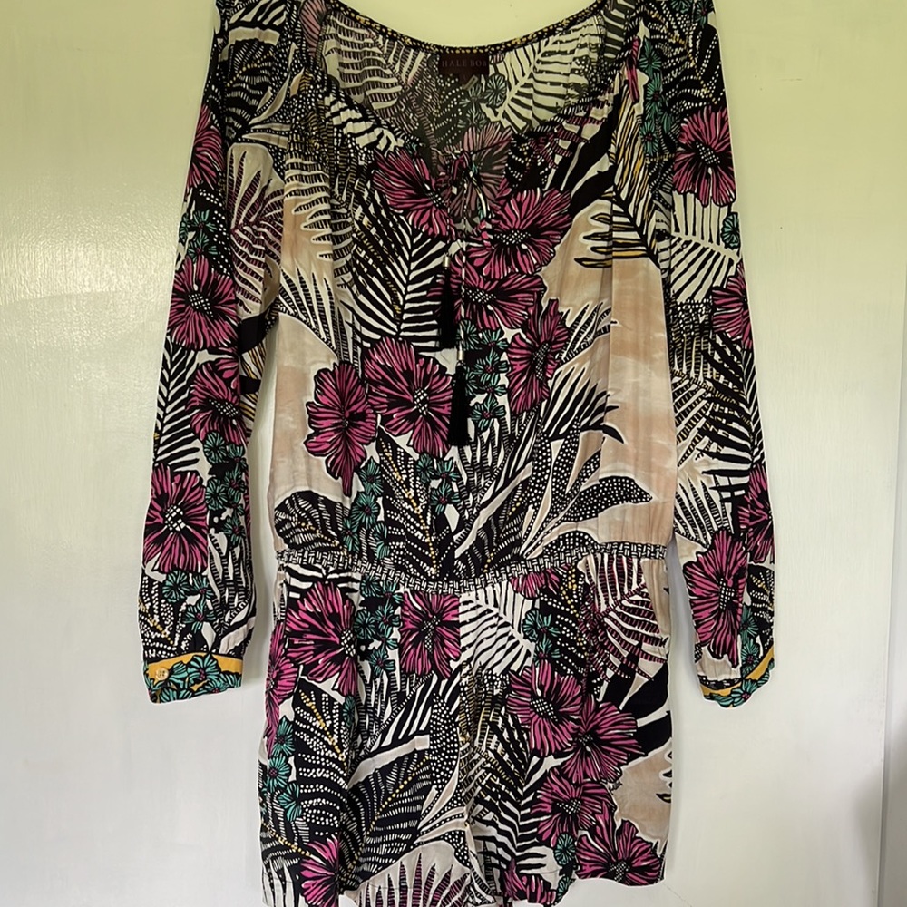 HALE BOB TROPICAL PRINT ROMPER